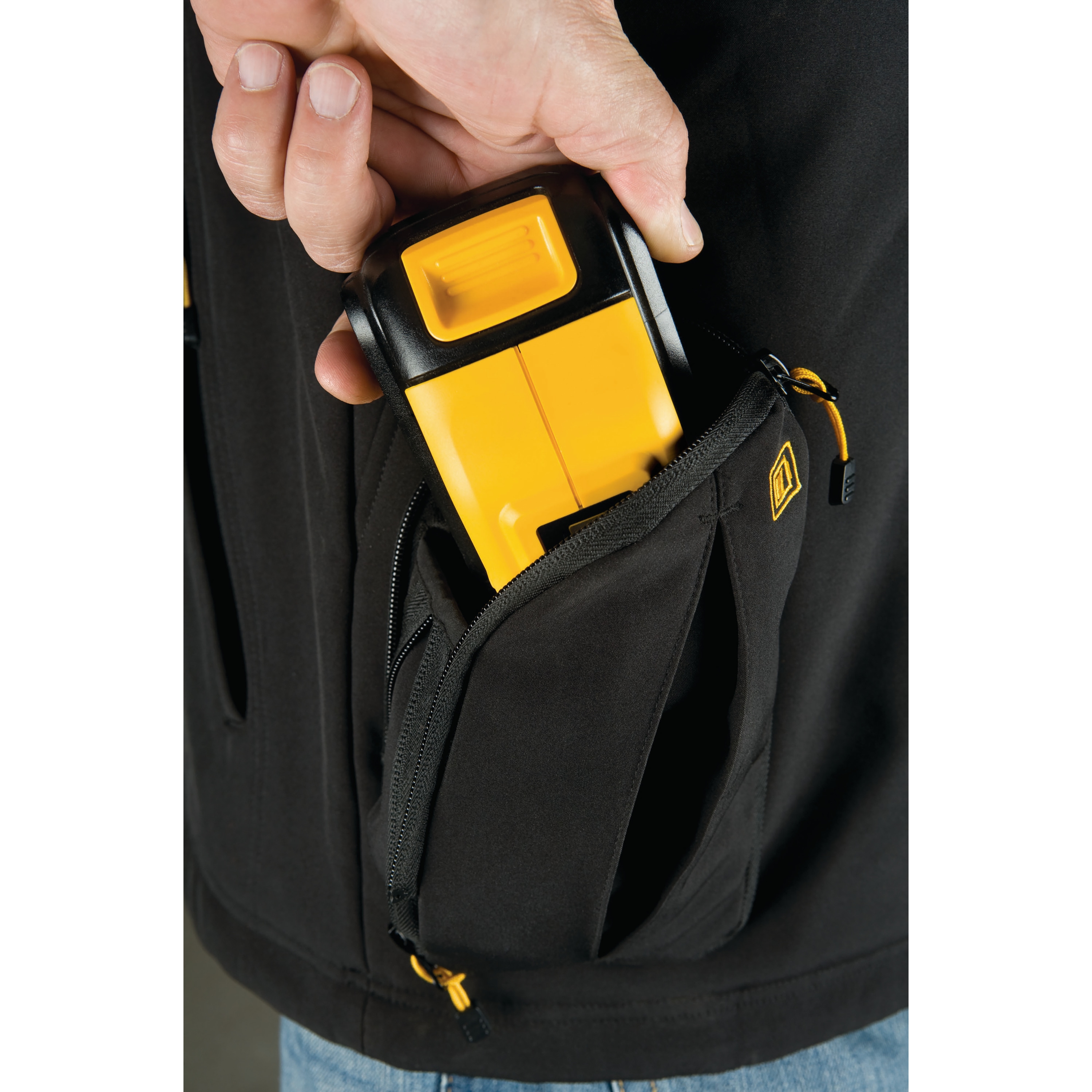 dewalt battery powered coat