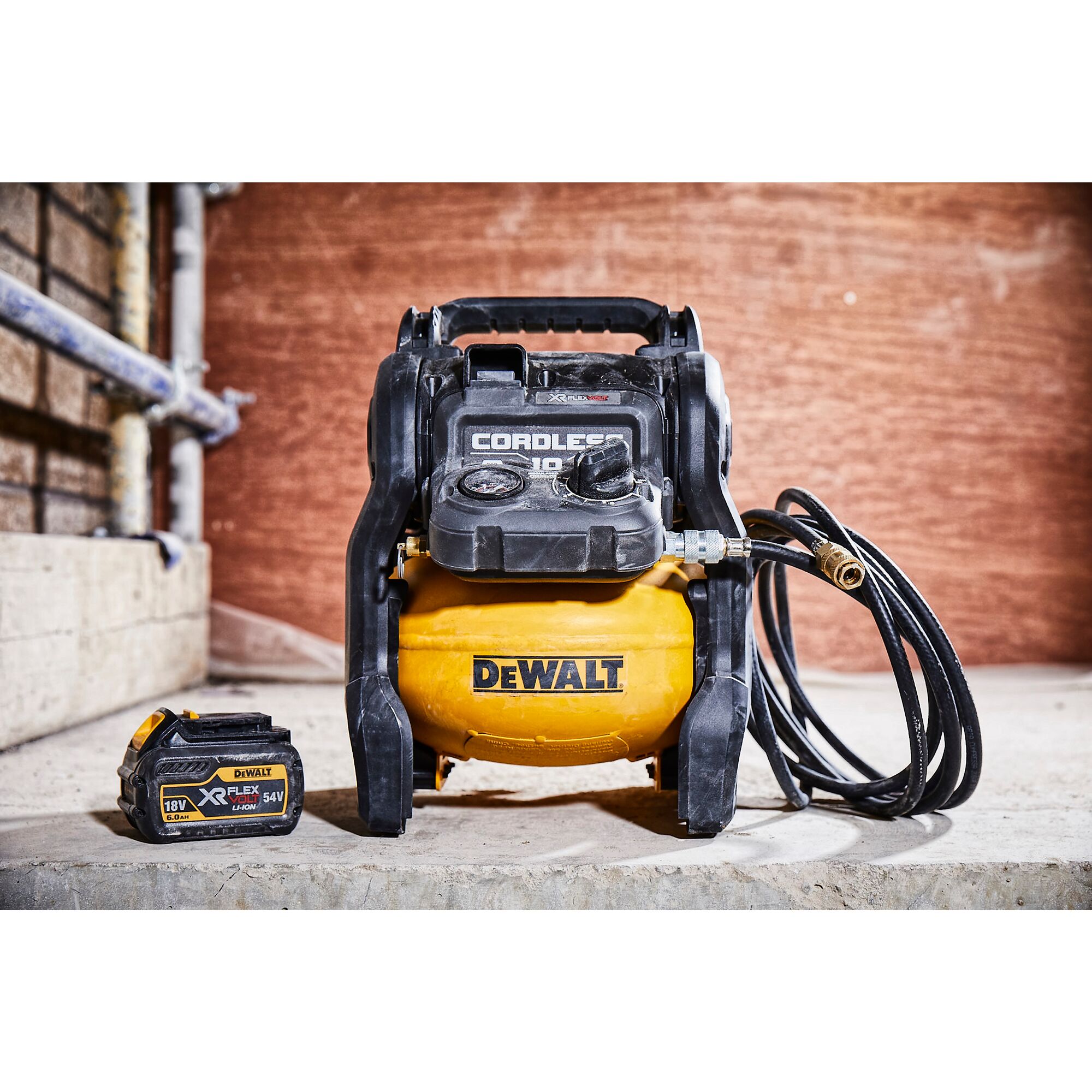 Dewalt battery online compressor