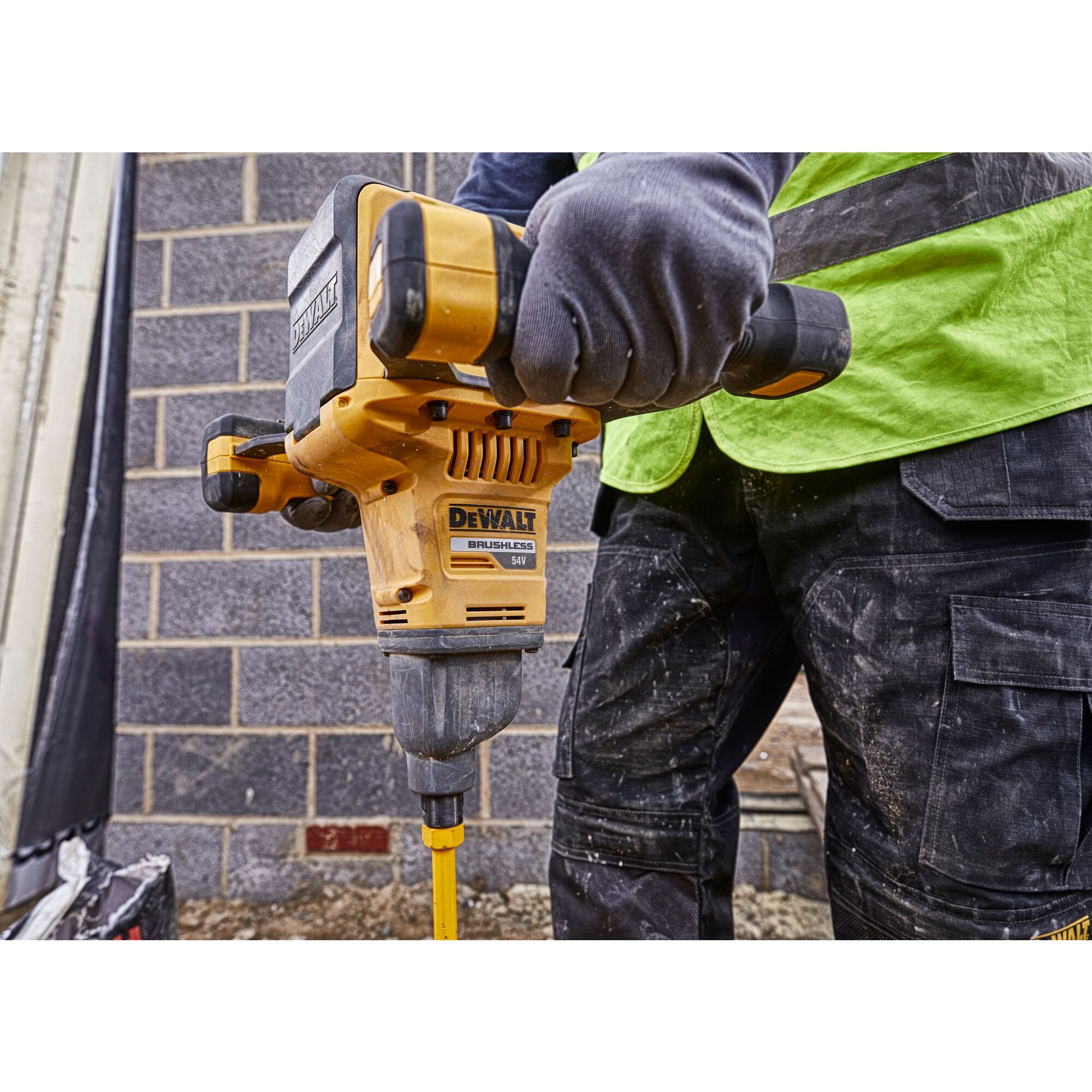 Dewalt cordless 2024 paddle mixer