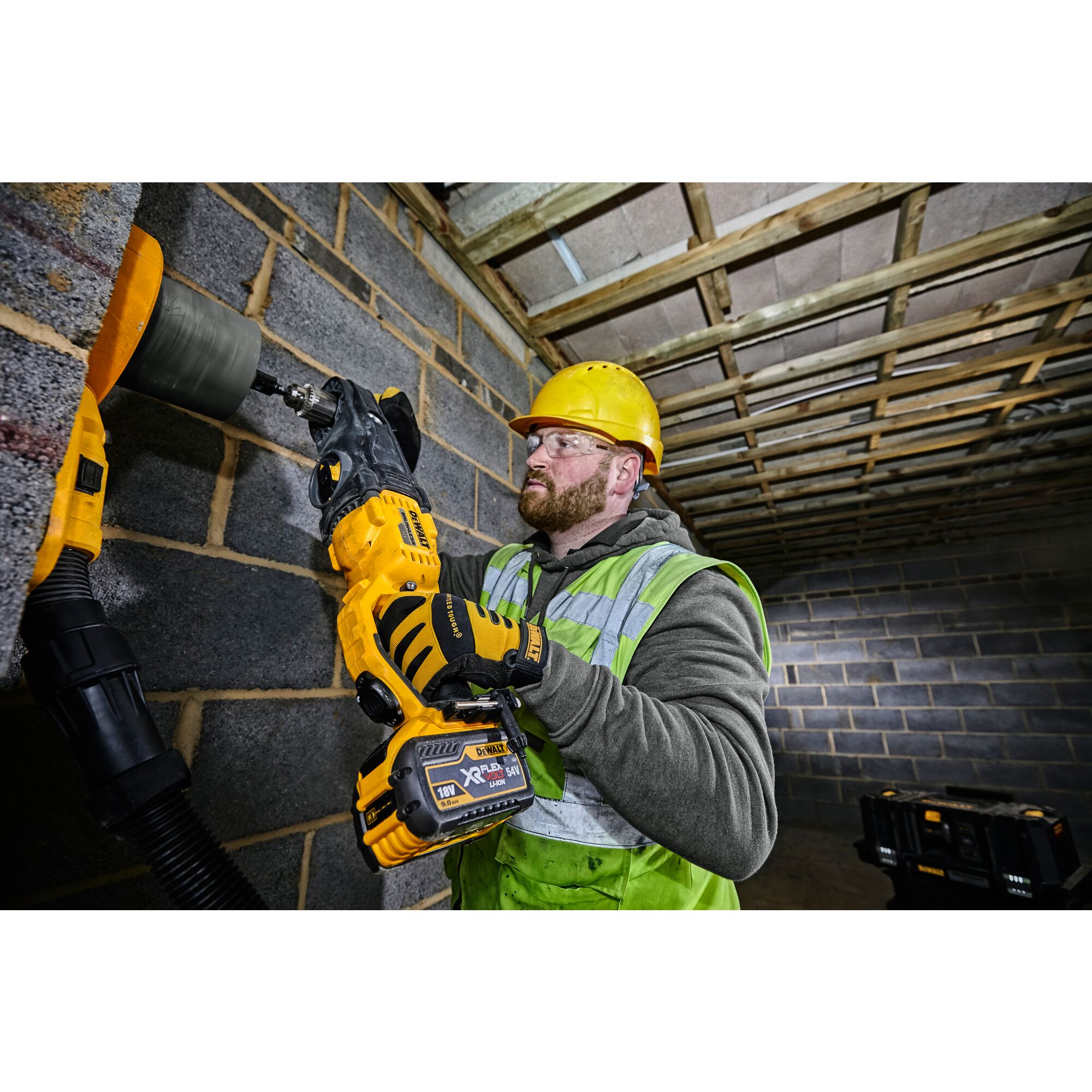 54V XR FLEXVOLT Right Angle Drill Bare Unit DEWALT