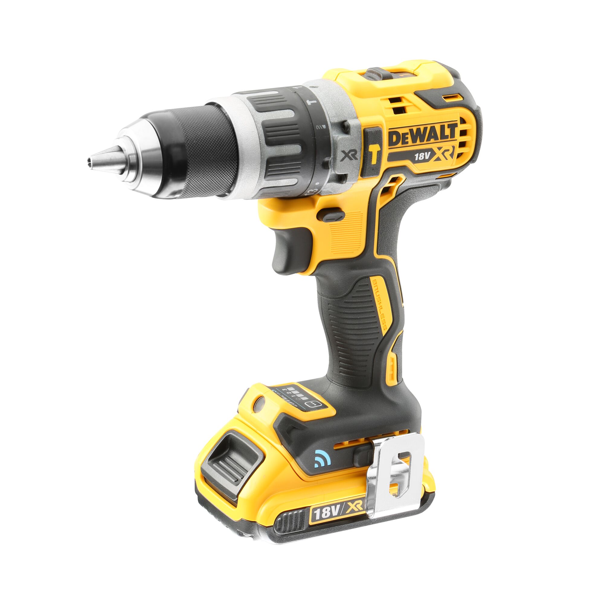 18V XR Tool Connect Hammer Drill Driver 2 X 2Ah DEWALT