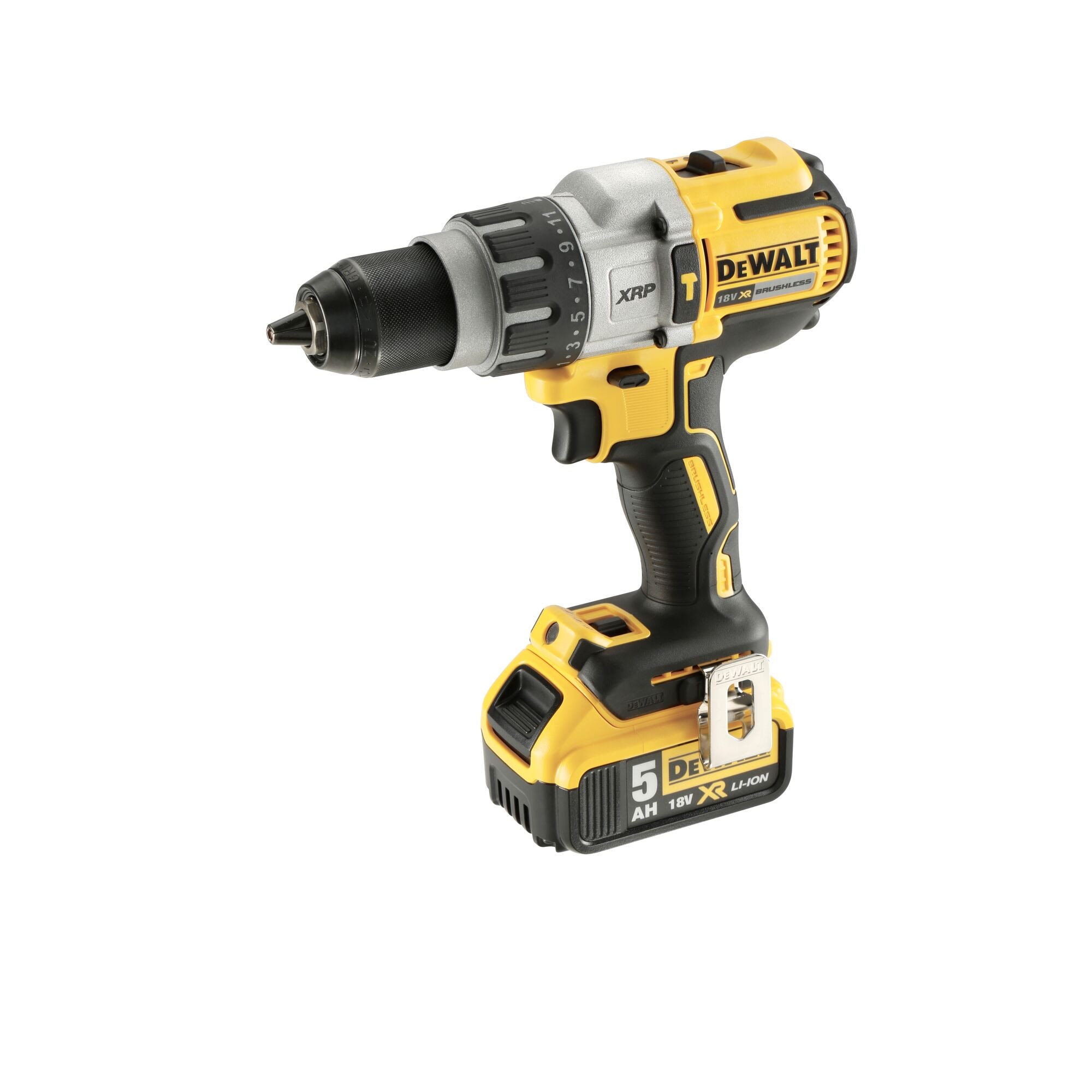 18V XR XRP Hammer Drill Driver 2 X 5Ah DEWALT