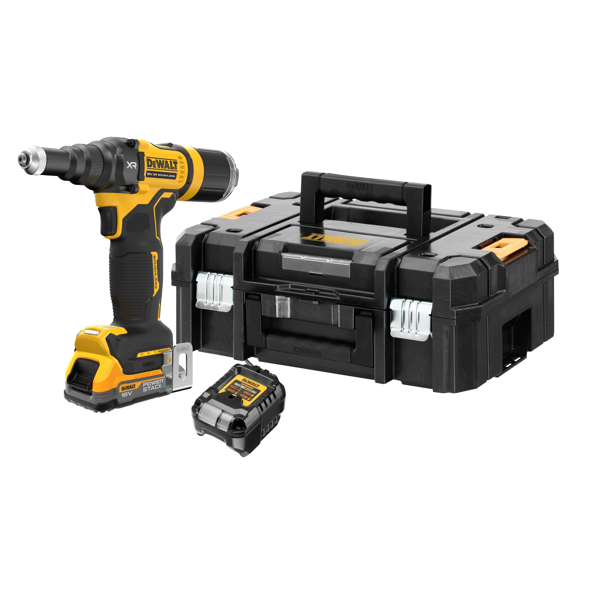 Battery rivet gun online dewalt