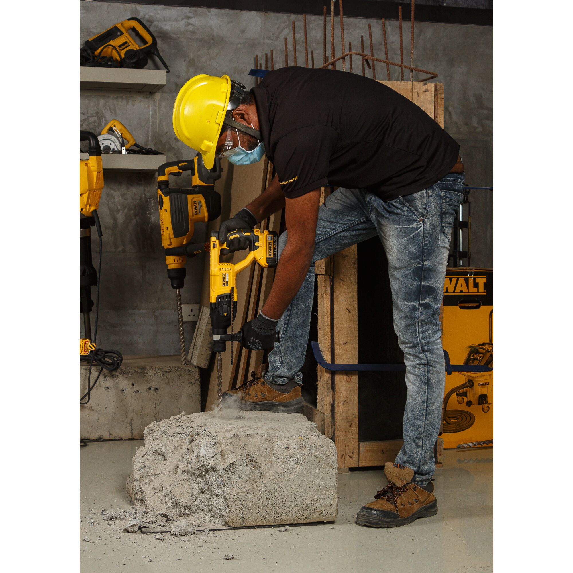 Dewalt 18v sds online bare unit