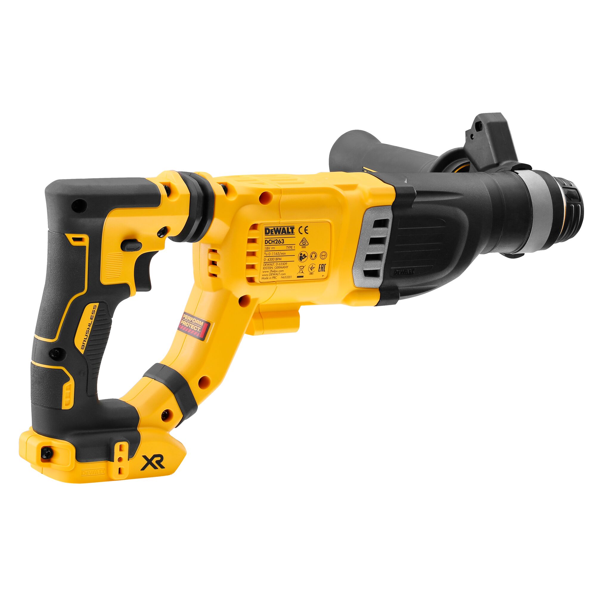 18V XR Brushless 28mm SDS Plus Hammer Drill Bare Unit DEWALT