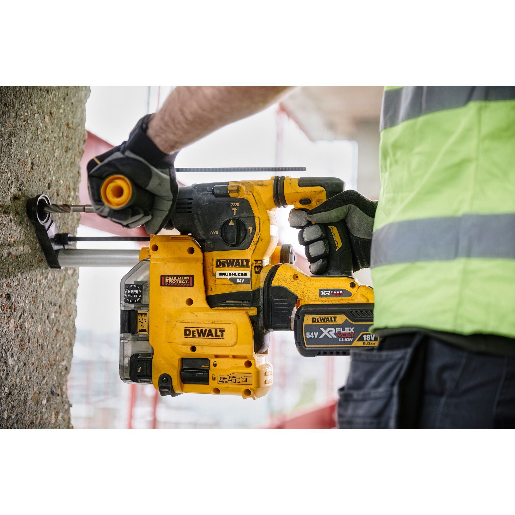 Dewalt 54v hammer outlet drill