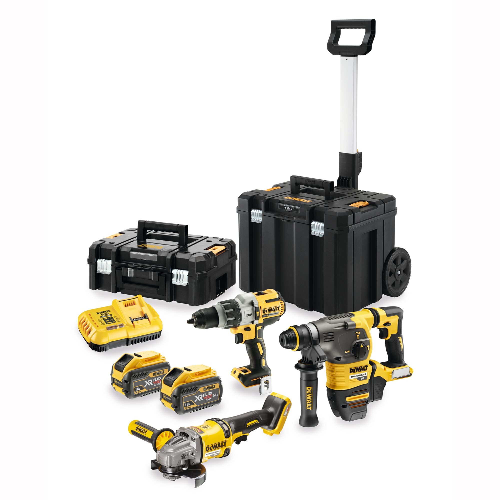 Dewalt best sale 54v set