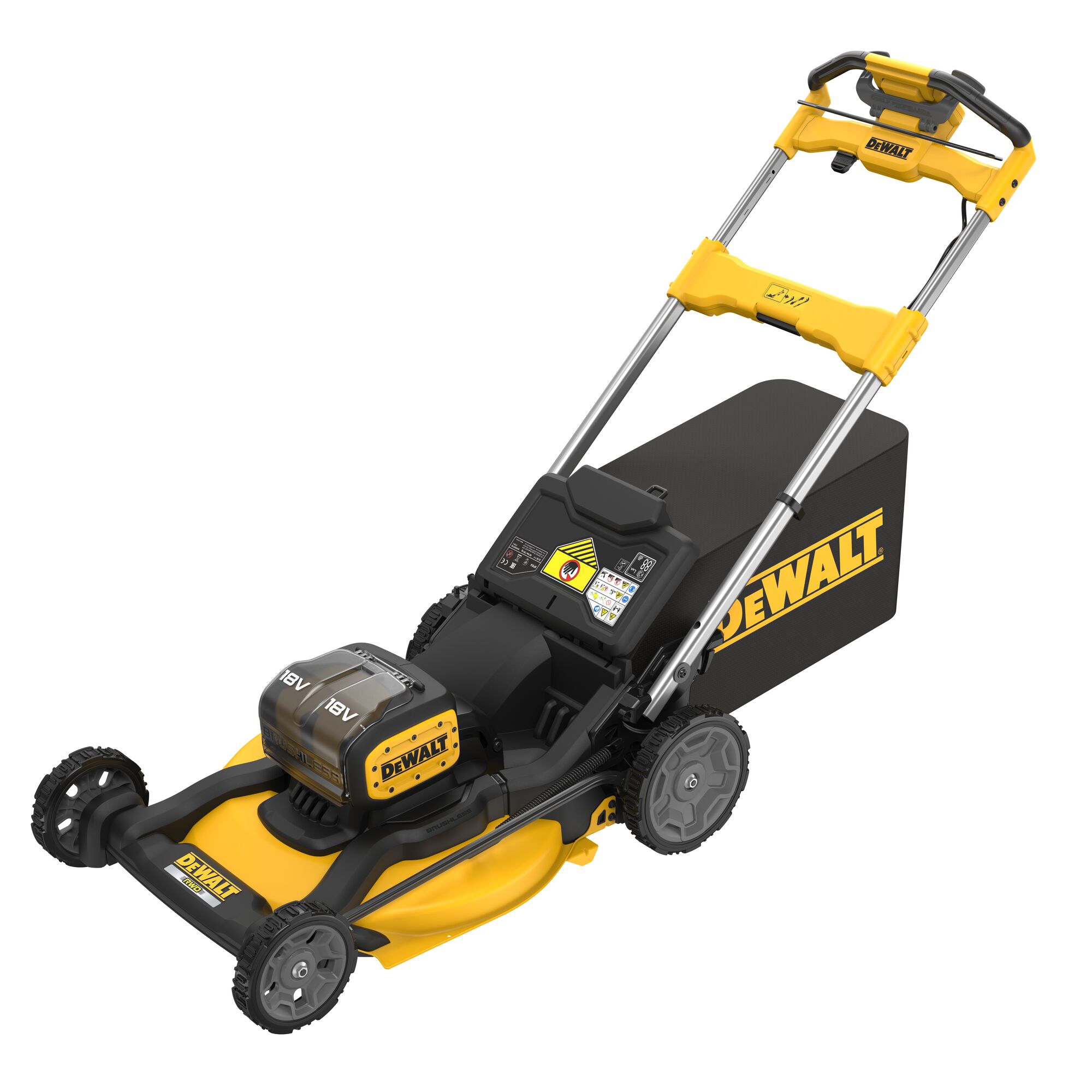 Dewalt self propelled lawn shop mower