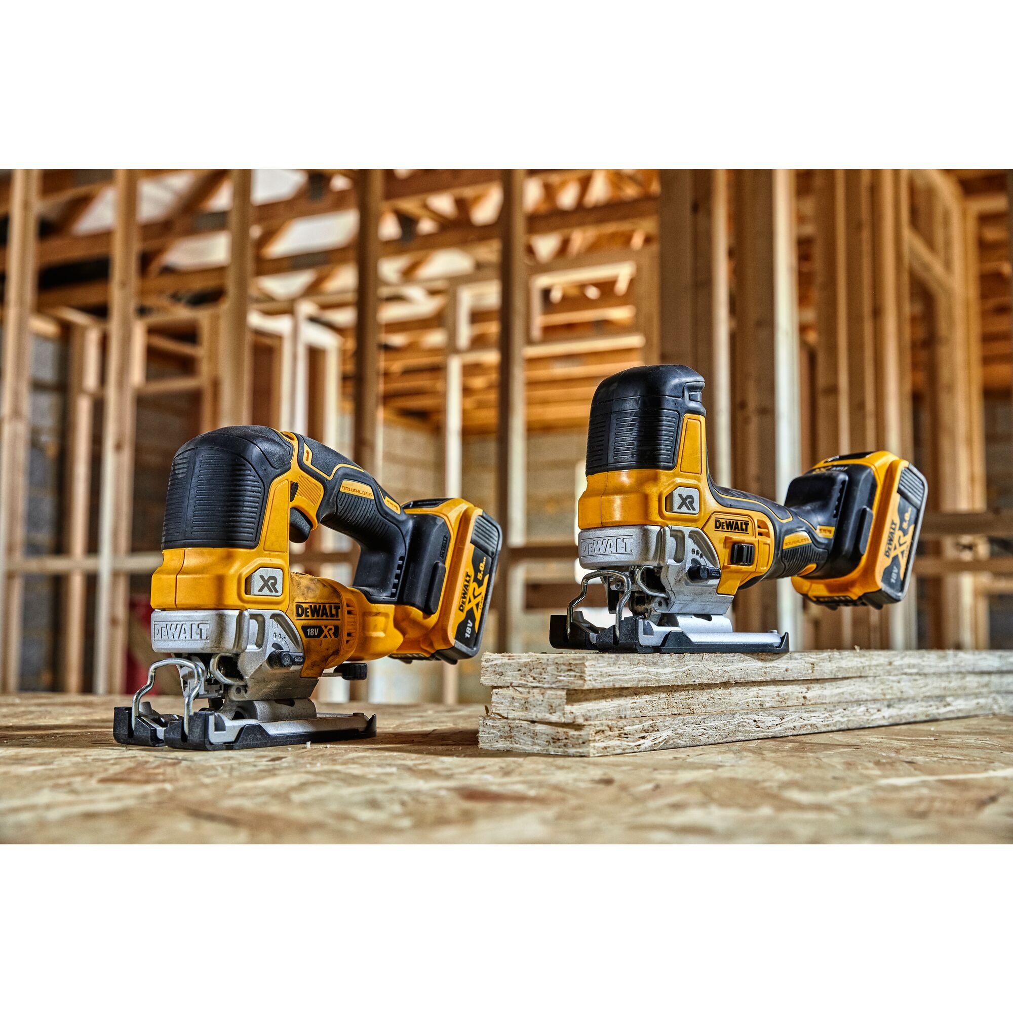 18V XR Brushless Jigsaw 2 X 5Ah DEWALT