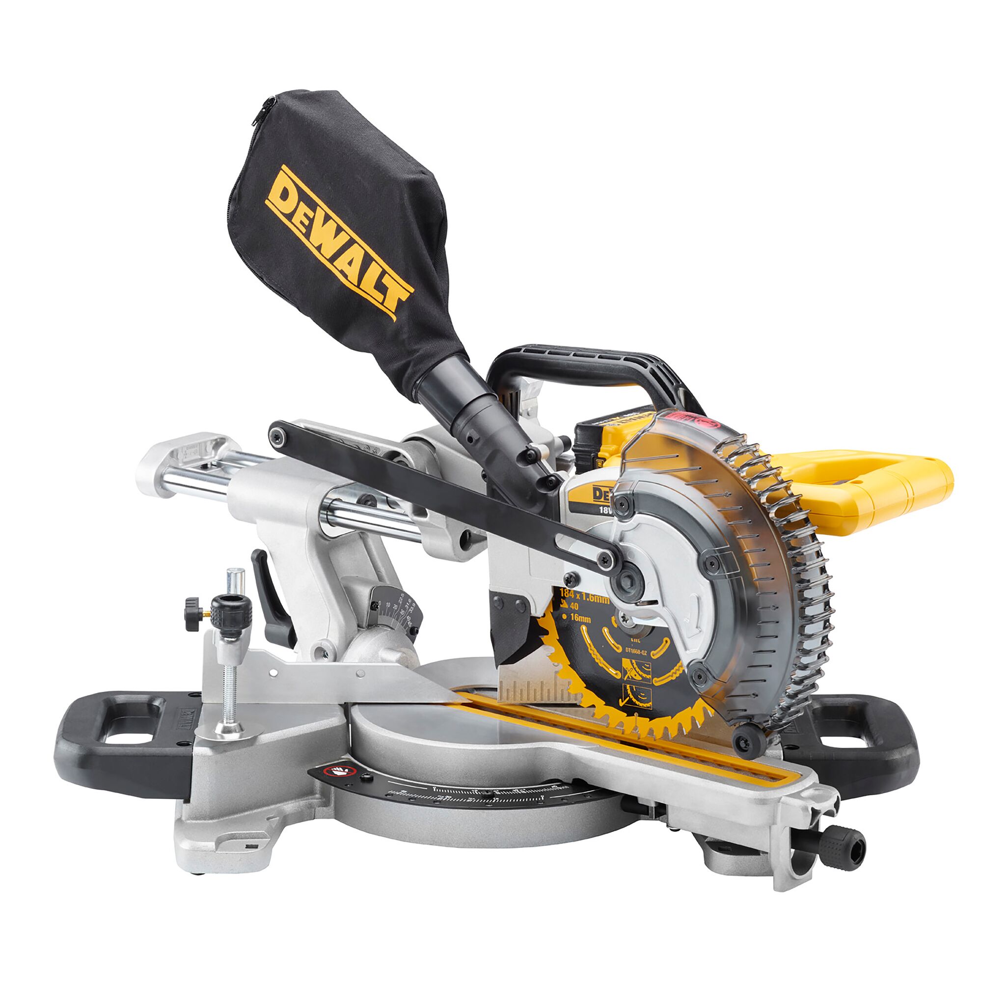 18V XR 184mm Mitre Saw Bare Unit DEWALT