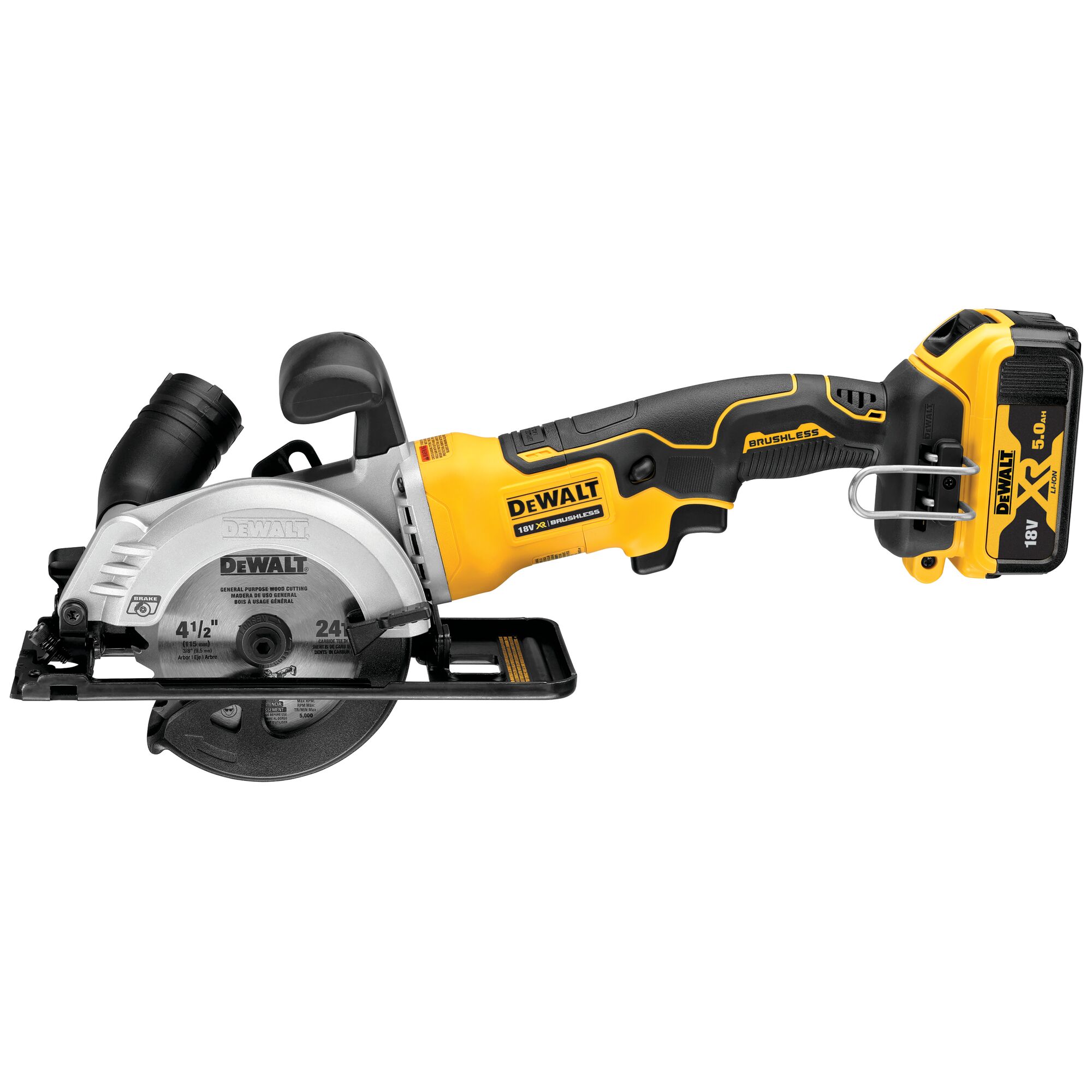 Battery skill saw deals dewalt