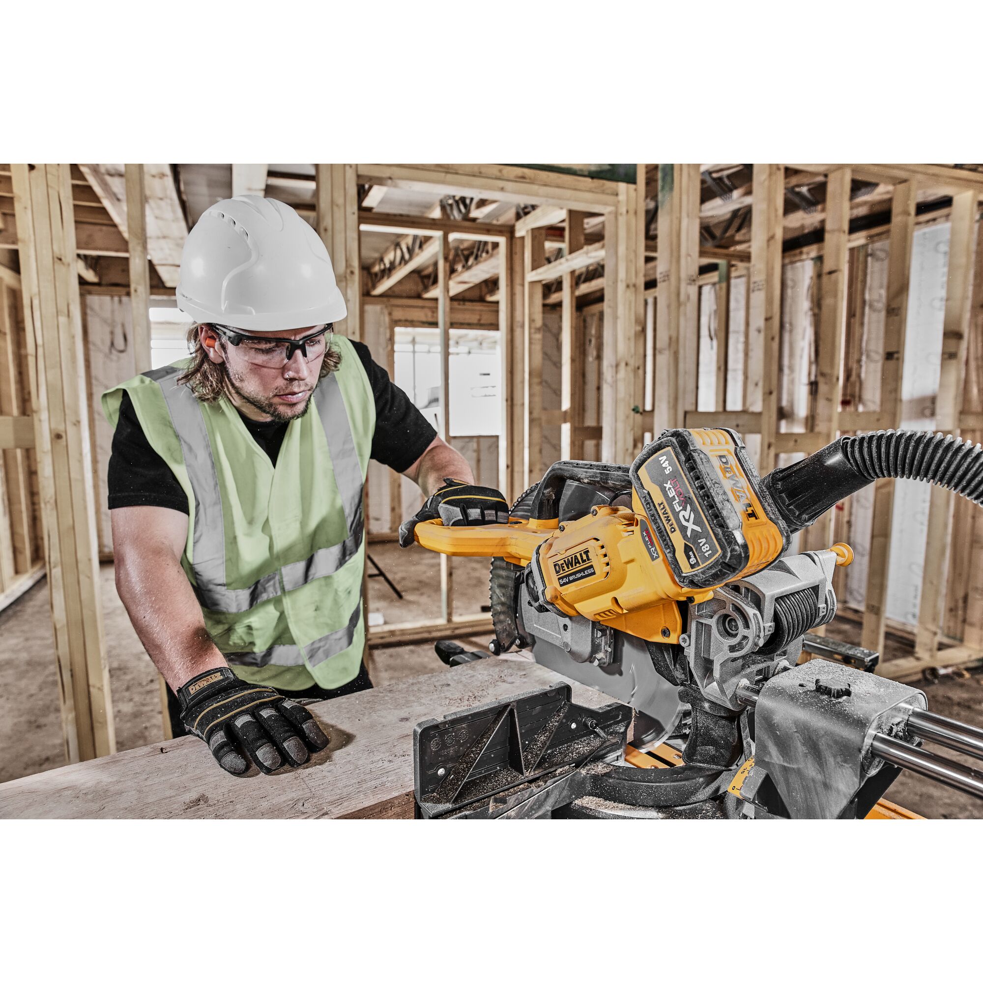 54V XR FLEXVOLT 305mm Mitre Saw DEWALT