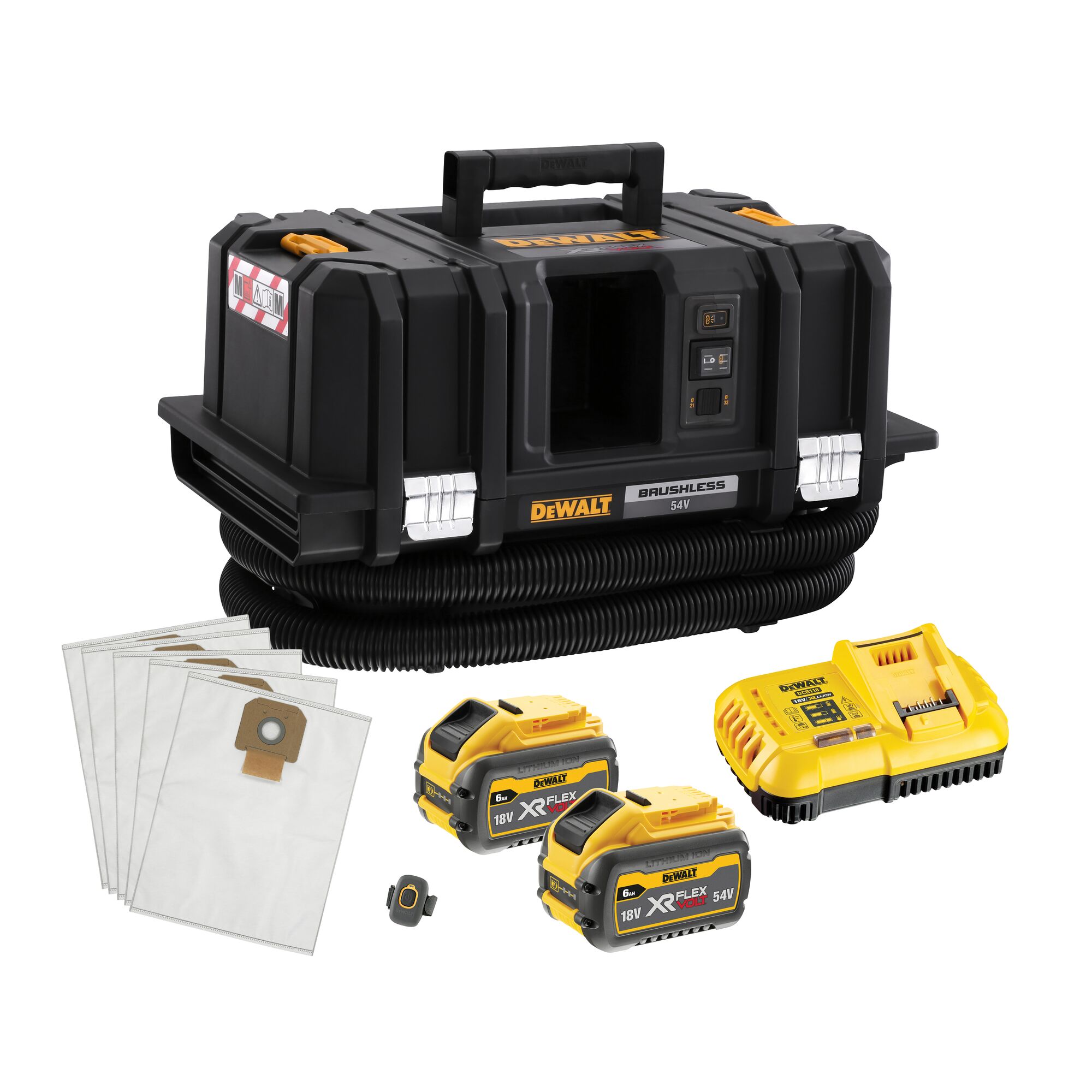 Dewalt 54v vacuum new arrivals