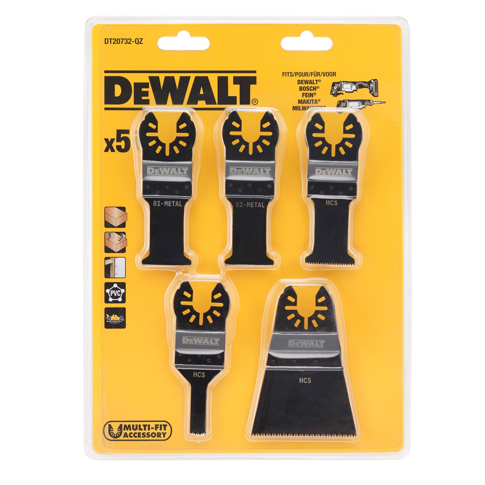 Dewalt multi 2024 cutter blade set