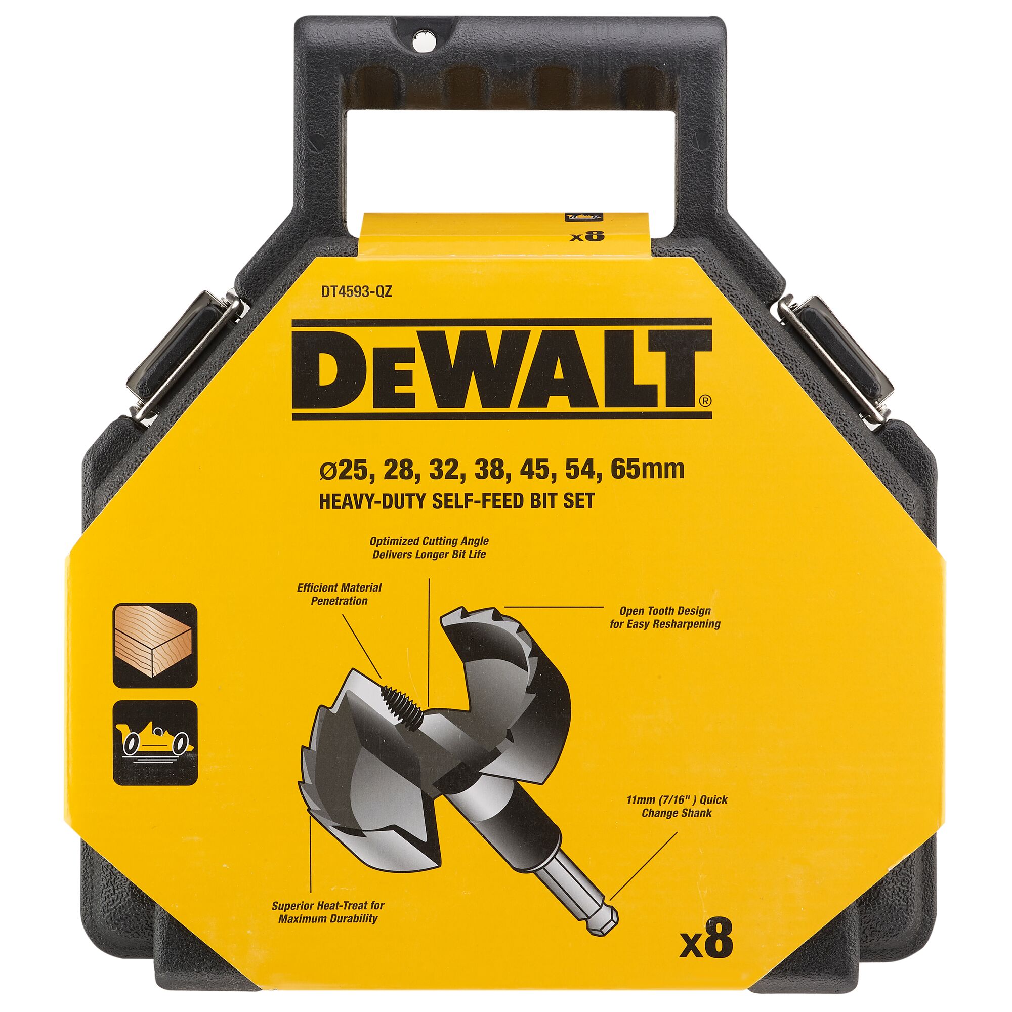 Genuine Dewalt Dt4575 25mm Self Feeding Forstner Bit For Drilling