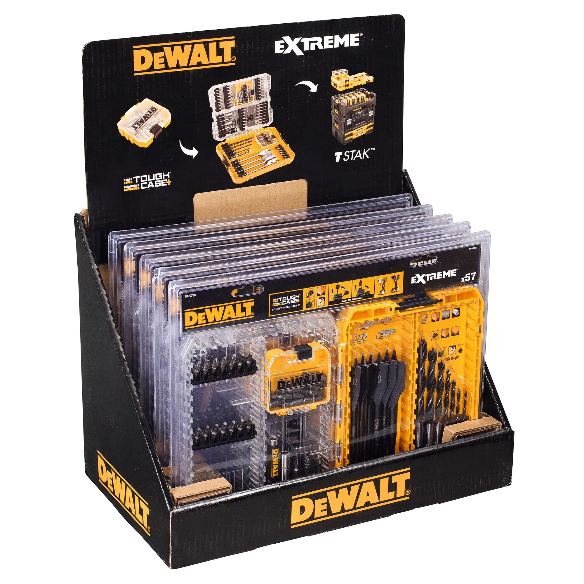 Dewalt brad point drill best sale bit set