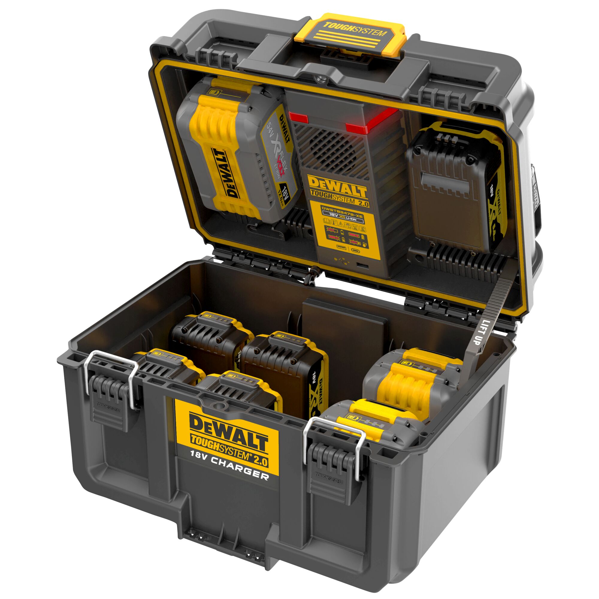 DEWALT TOUGHSYSTEM 2.0 18V Dual Port Charger DEWALT