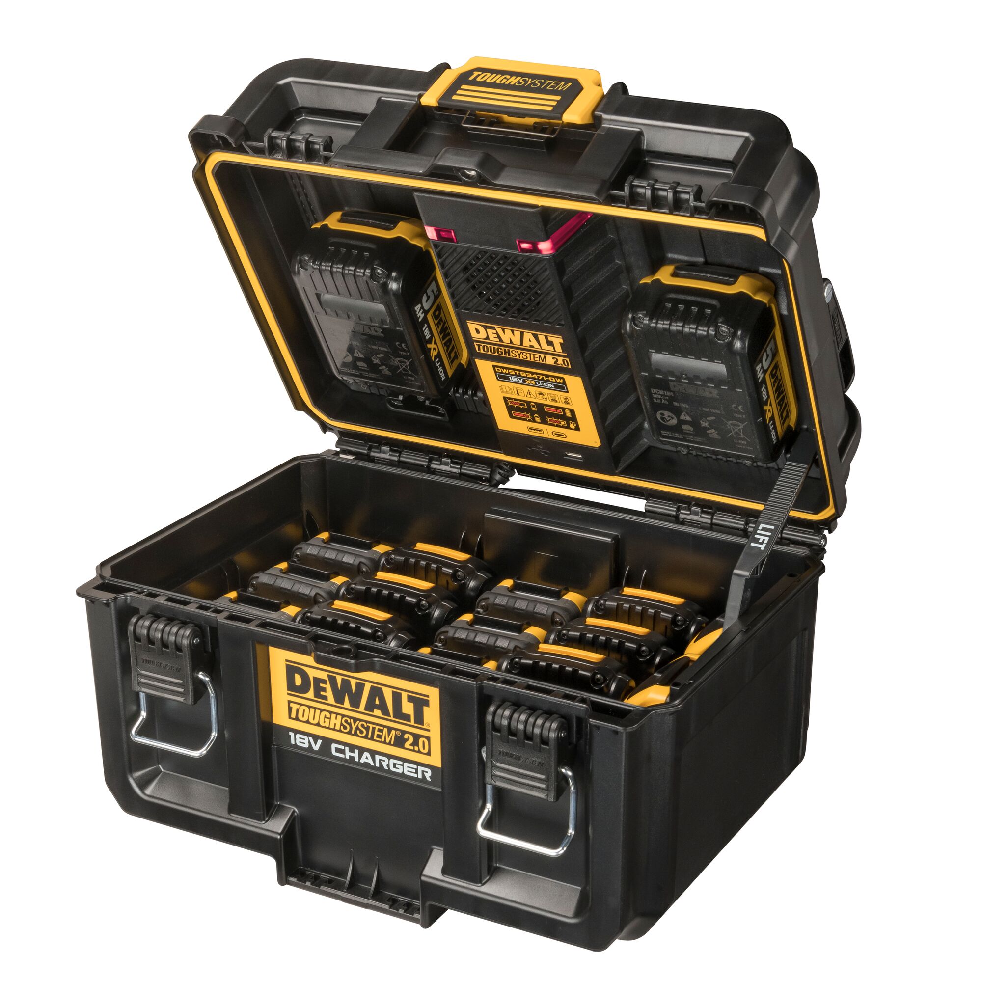 DEWALT TOUGHSYSTEM 2.0 18V Dual Port Charger DEWALT